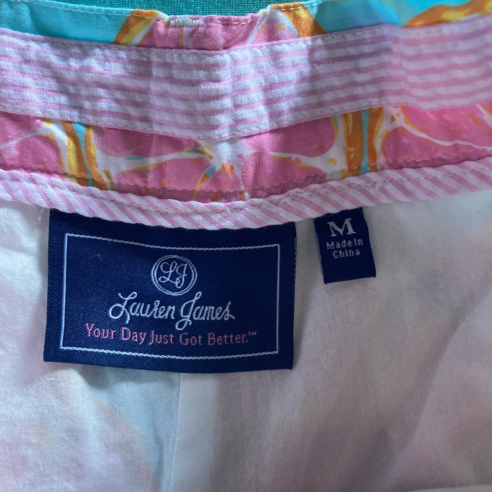 Lauren James M Cotton Tropical Shorts 
Your day just got better! Sexy Summer - Picture 3 of 5